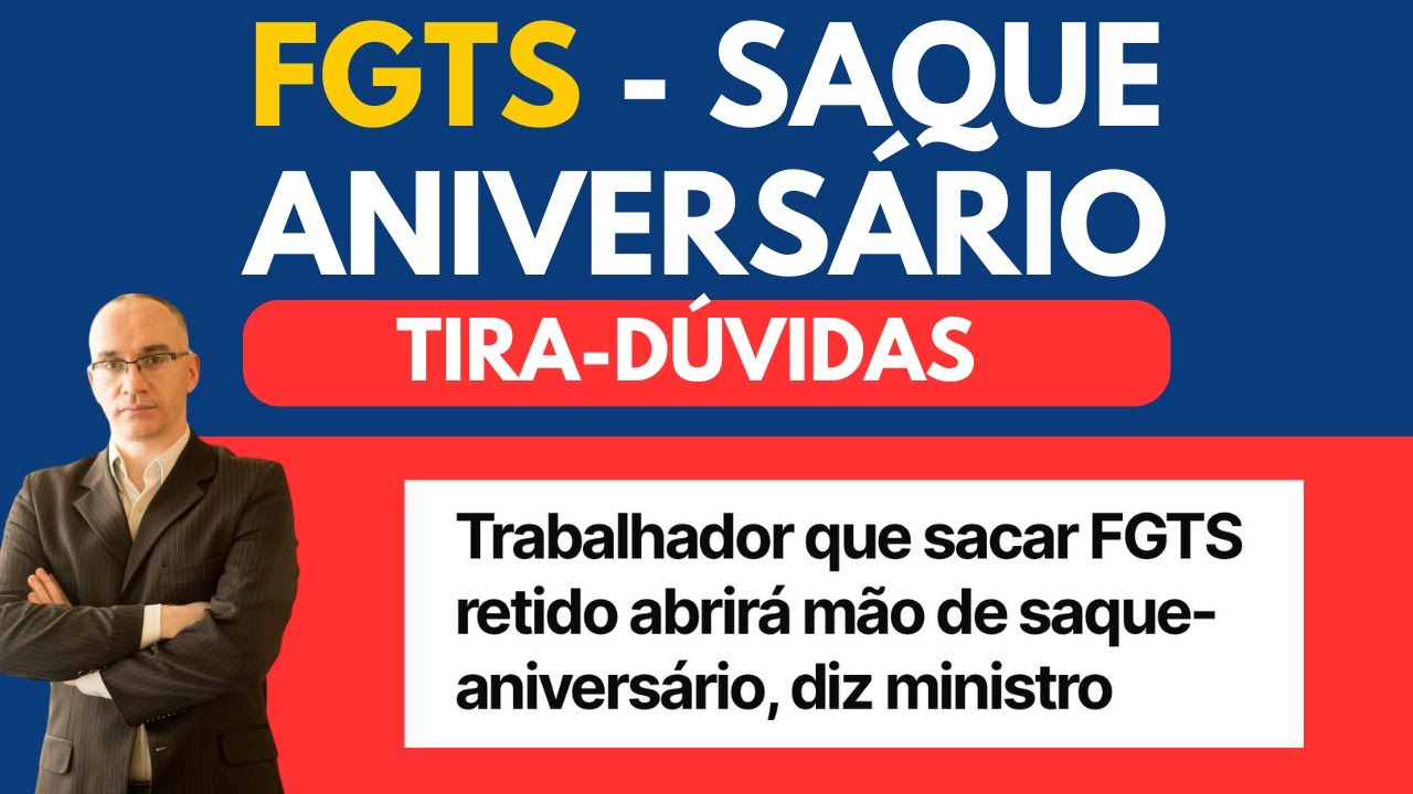 FGTS Saque Aniversário 1