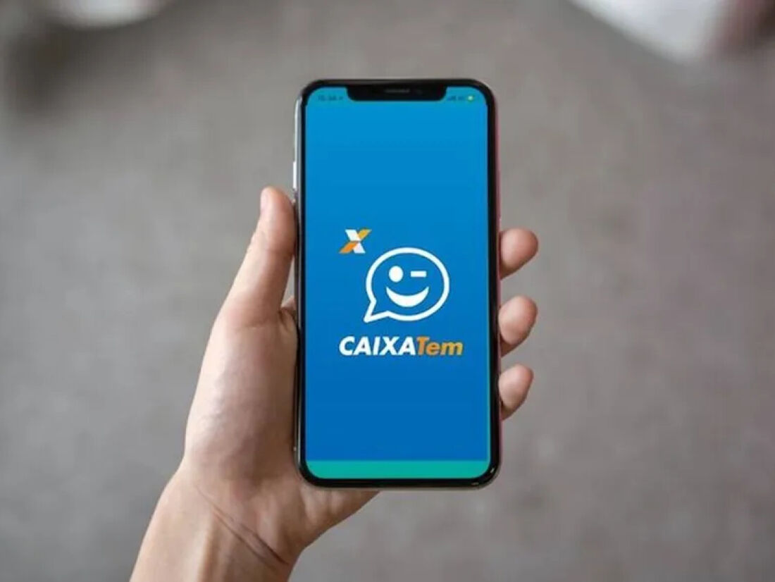 Caixa Tem app on phone