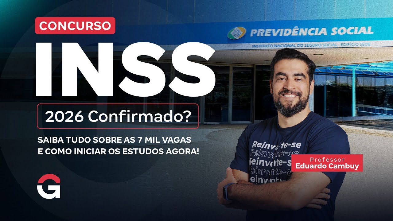 Concurso INSS 2026