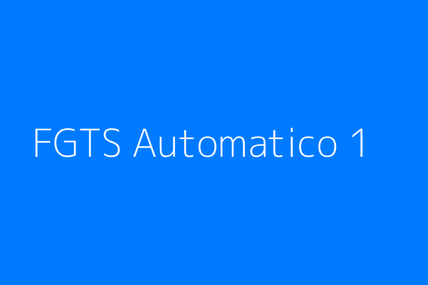 FGTS Automático