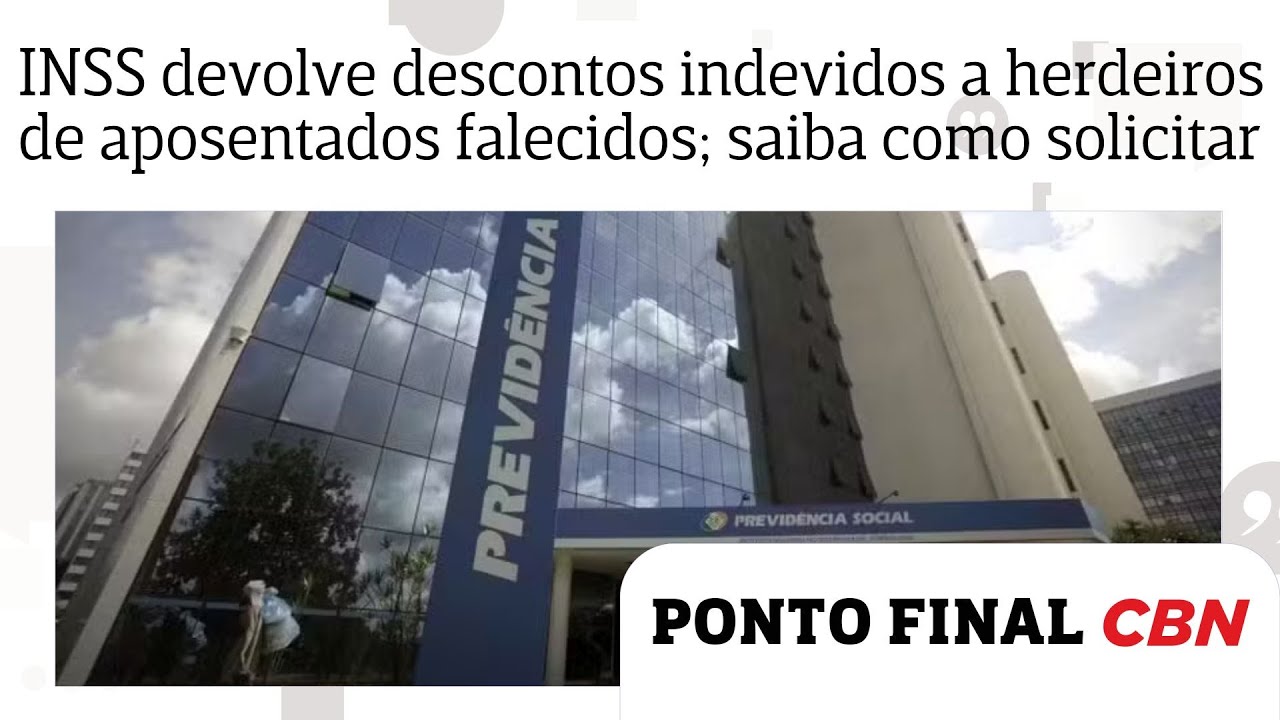 INSS devolução descontos indevidos