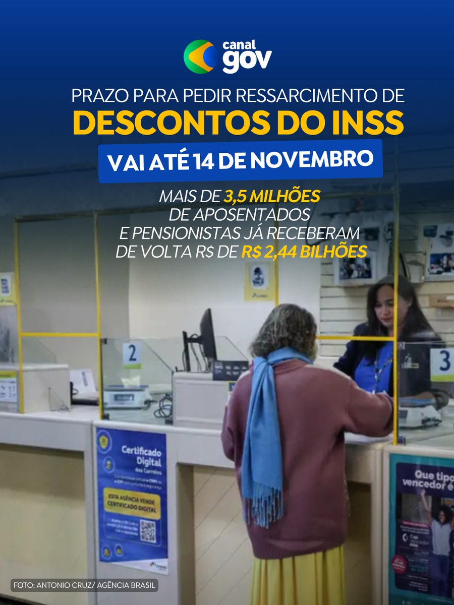 INSS and penioners ressarciment